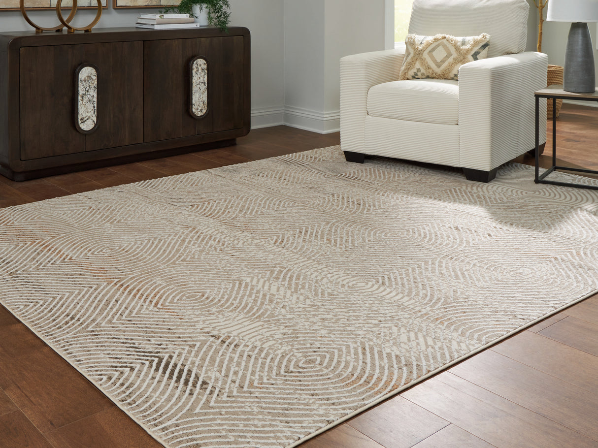 Furniture City Houma - Ashley Furniture - Bachus Rug - 7'10" x 10' Area Rug / Multi - R407751