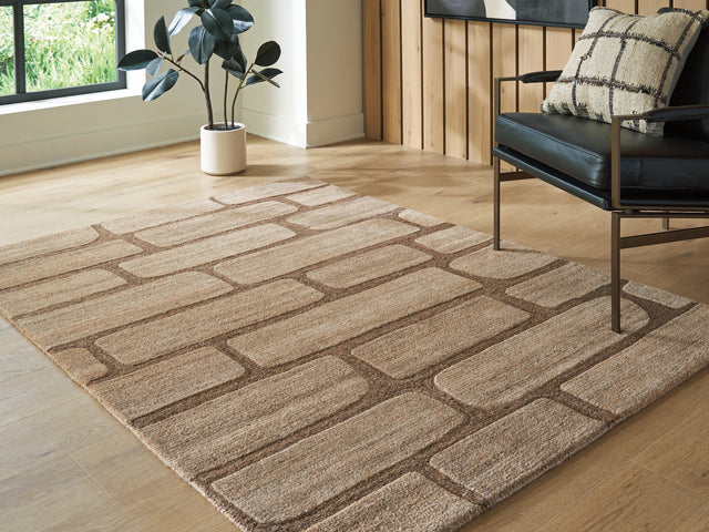 Furniture City Houma - Ashley Furniture - Orest Medium Rug - Medium Rug - R407982