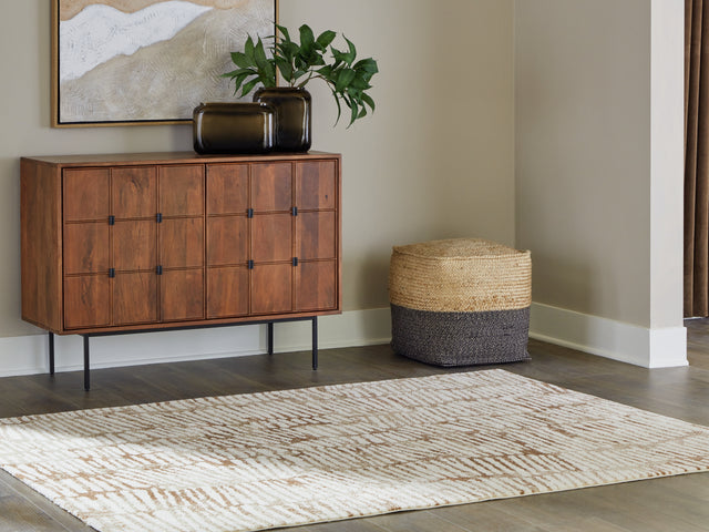 Furniture City Houma - Ashley Furniture - Uduak Medium Rug - Medium Rug - R408112