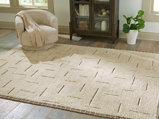 Furniture City Houma - Ashley Furniture - Clayman Large Rug - Large Rug - R408341