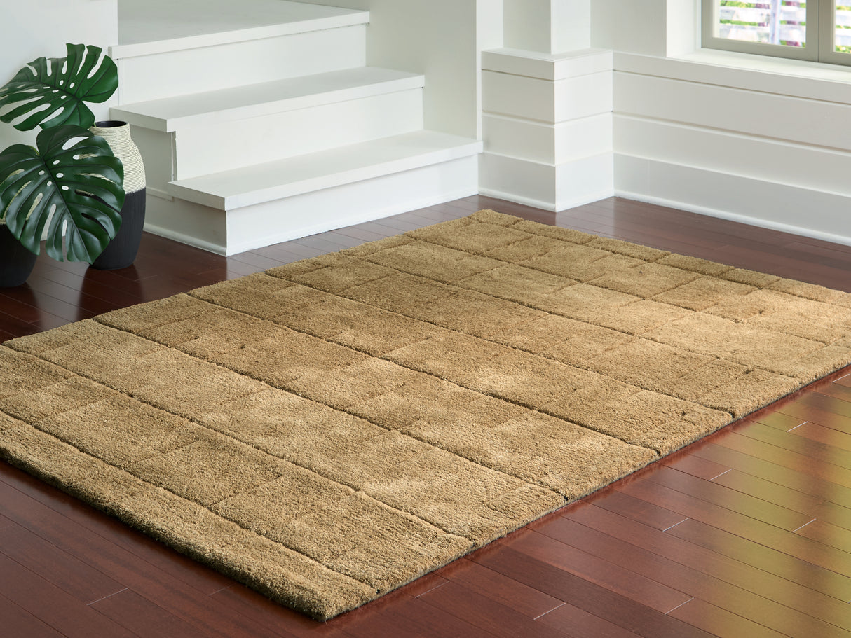 Furniture City Houma - Ashley Furniture - Luzmont Medium Rug - Medium Rug - R408372