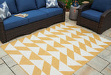 Furniture City Houma - Ashley Furniture - Thomley Rug - 8' x 10' Rug / Ivory/Yellow - R900061