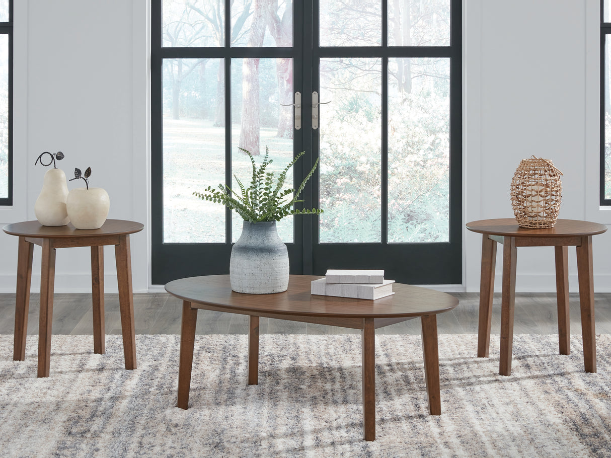 Furniture City Houma - Ashley Furniture - Gordonay Table (Set of 3) - Occasional Table Set (3/CN) / Brown - T155-13