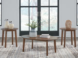 Furniture City Houma - Ashley Furniture - Gordonay Table (Set of 3) - Occasional Table Set (3/CN) / Brown - T155-13