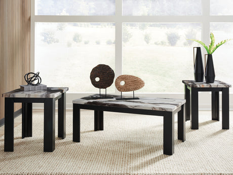 Furniture City Houma - Ashley Furniture - Jazmore Table (Set of 3) - Occasional Table Set (3/CN) / Dark Brown - T255-13