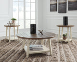 Furniture City Houma - Ashley Furniture - Bolanbrook Table (Set of 3) - Occasional Table Set (3/CN) / Two-tone - T377-13