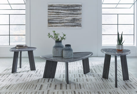 Furniture City Houma - Ashley Furniture - Bluebond Table (Set of 3) - Occasional Table Set (3/CN) / Gray - T390-13
