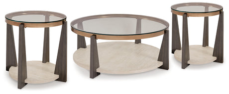 Furniture City Houma - Ashley Furniture - Frazwa Coffee Table and 2 End Tables - Coffee Table and 2 End Tables - T432T1