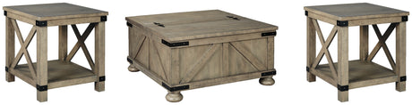 Furniture City Houma - Ashley Furniture - Aldwin Coffee Table and 2 End Tables - Coffee Table and 2 End Tables - T457T1