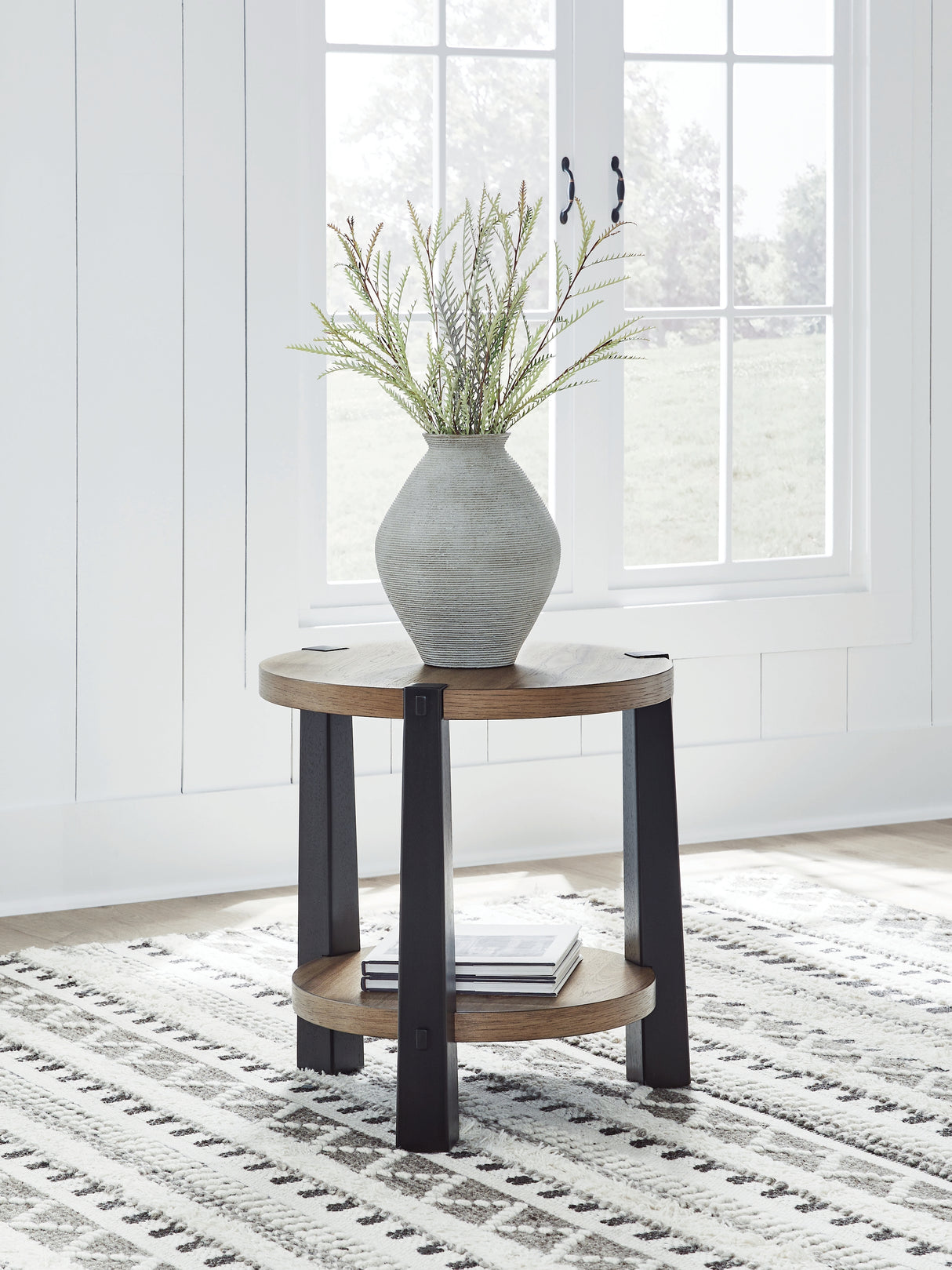 Furniture City Houma - Ashley Furniture - Ridgester End Table - Round End Table - T518-6