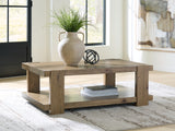 Furniture City Houma - Ashley Furniture - Flangren Coffee Table - Rectangular Cocktail Table - T553-1