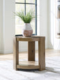 Furniture City Houma - Ashley Furniture - Flangren End Table - Round End Table - T553-6