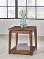 Furniture City Houma - Ashley Furniture - Trenmour End Table - Square End Table / Medium Brown - T596-2