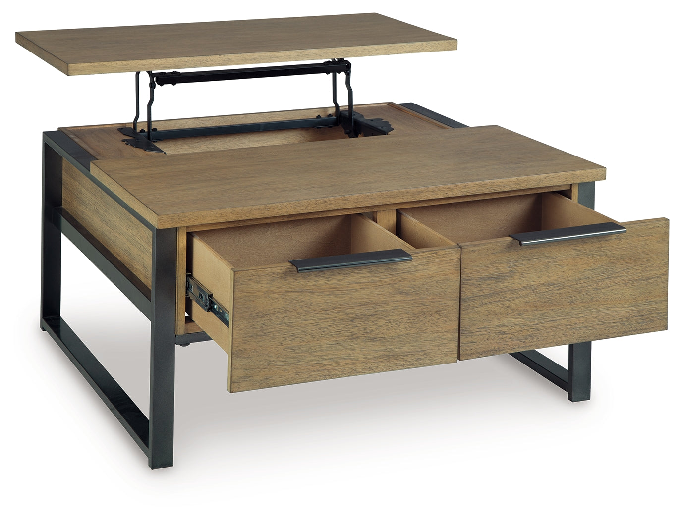 Furniture City Houma - Ashley Furniture - Montia Lift-Top Coffee