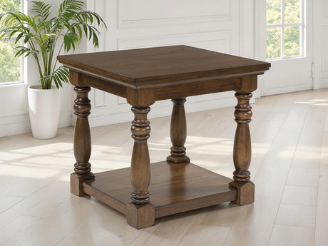 Furniture City Houma - Ashley Furniture - Sturlayne End Table - Rectangular End Table / Brown - T609-3