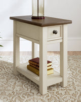 Furniture City Houma - Ashley Furniture - Bolanburg Chairside End Table - Chair Side End Table / Two-tone - T637-107