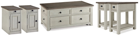 Furniture City Houma - Ashley Furniture - Bolanburg 5-Piece Occasional Table Set - 5-Piece Occasional Table Set - T637T5