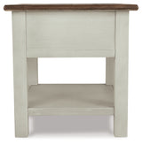 Bolanburg Coffee Table with End Table and Chairside End Table