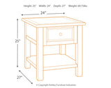 Bolanburg Sofa/Console Table