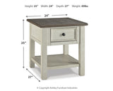Bolanburg Coffee Table and 2 End Tables