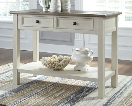 Furniture City Houma - Ashley Furniture - Bolanburg Sofa/Console Table - Sofa Table / Two-tone - T637-4