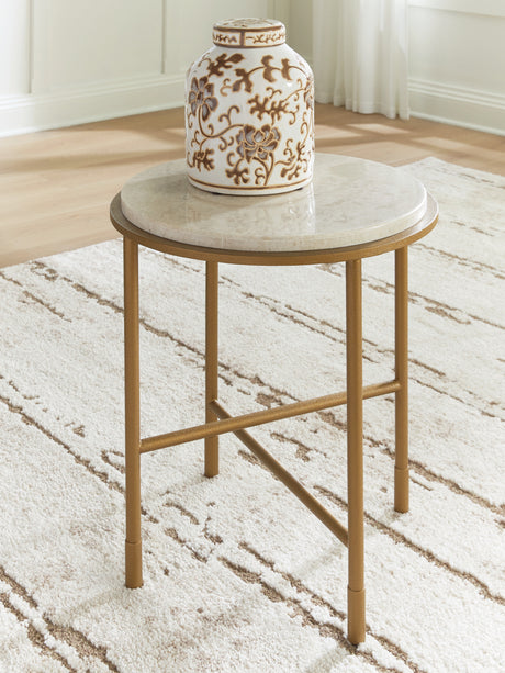 Furniture City Houma - Ashley Furniture - Alben End Table - Round End Table - T643-6