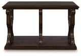 Furniture City Houma - Ashley Furniture - Maylee Sofa Table - Sofa Table / Dark Brown - T647-4