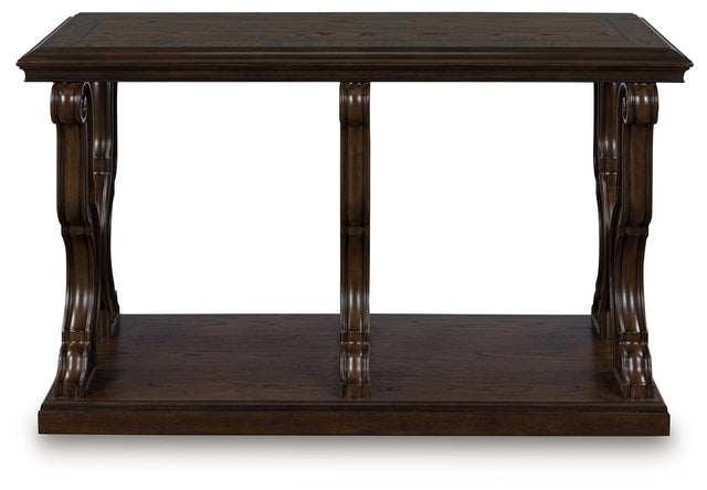 Furniture City Houma - Ashley Furniture - Maylee Sofa Table - Sofa Table / Dark Brown - T647-4