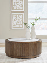 Furniture City Houma - Ashley Furniture - Hadonna Coffee Table - Round Cocktail Table - T658-8