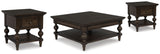 Furniture City Houma - Ashley Furniture - Veramond Coffee Table and 2 End Tables - Coffee Table and 2 End Tables - T694T1