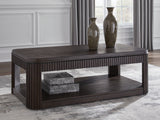 Furniture City Houma - Ashley Furniture - Carlibrie Lift-Top Coffee Table - Lift Top Cocktail Table / Warm Brown - T700-9