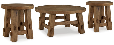 Furniture City Houma - Ashley Furniture - Mackifeld Coffee Table and 2 End Tables - Coffee Table and 2 End Tables - T724T1