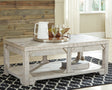 Furniture City Houma - Ashley Furniture - Fregine Coffee Table with Lift Top - Lift Top Cocktail Table / Whitewash - T755-9
