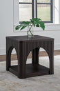 Furniture City Houma - Ashley Furniture - Yellink End Table - Square End Table / Black - T760-2
