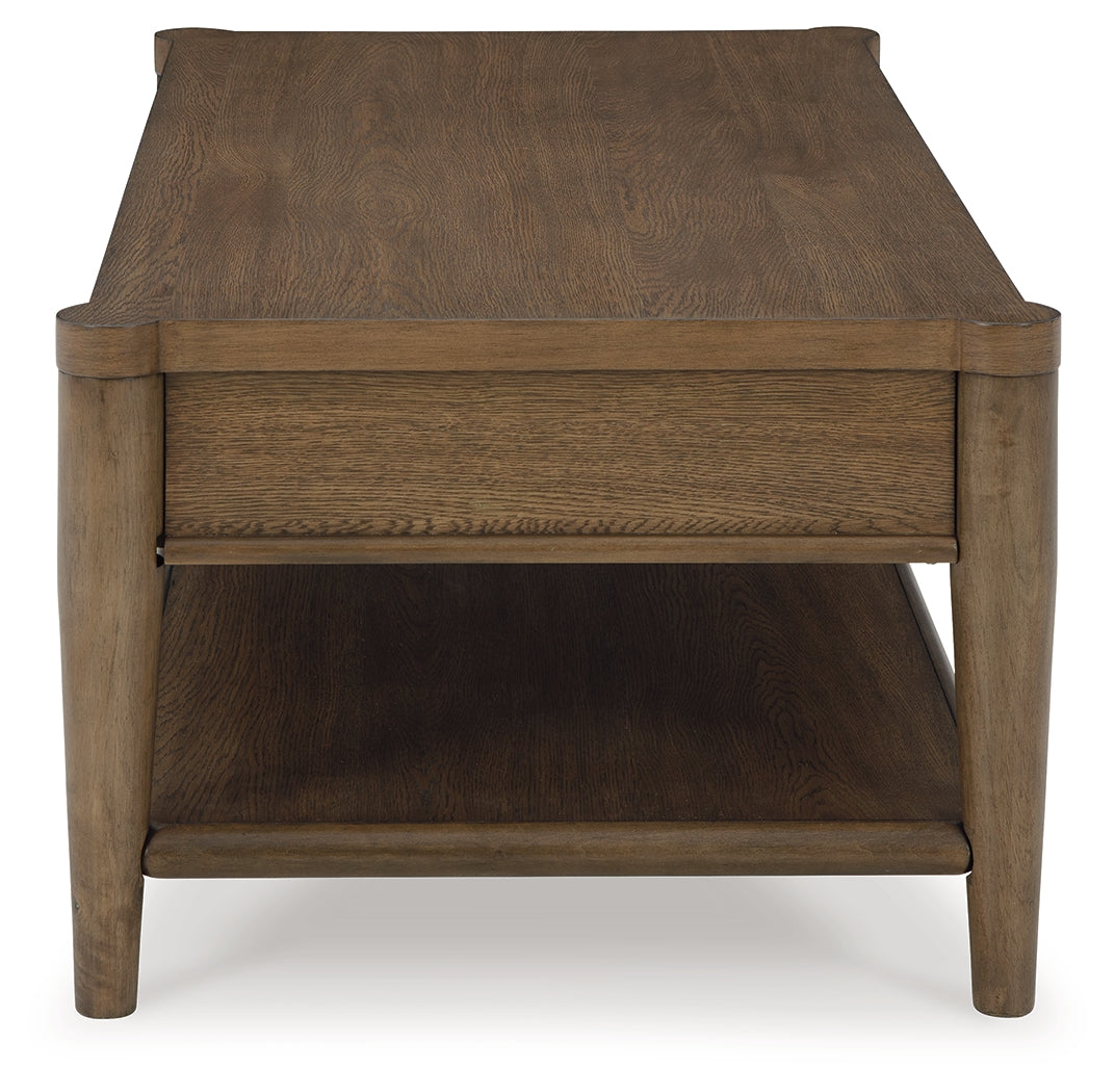 Ashley Furniture Roanhowe Coffee Table - Thumbnail 3