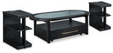 Furniture City Houma - Ashley Furniture - Winbardi Coffee Table and 2 Chairside End Tables - Coffee Table and 2 Chairside End Tables - T786T2