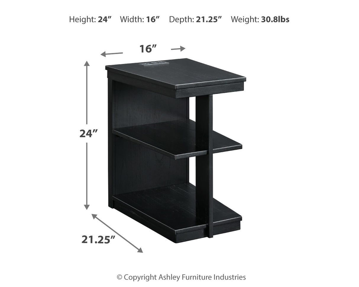 Winbardi Chairside End Table