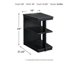 Winbardi Chairside End Table