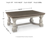 Havalance Coffee Table and 2 End Tables