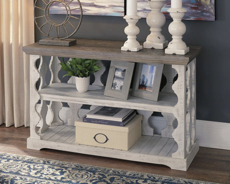 Furniture City Houma - Ashley Furniture - Havalance Sofa/Console Table - Console Sofa Table / Gray/White - T814-5