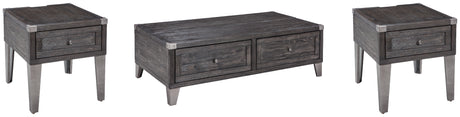 Furniture City Houma - Ashley Furniture - Todoe Coffee Table and 2 End Tables - Coffee Table and 2 End Tables - T901T2