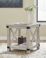 Furniture City Houma - Ashley Furniture - Carynhurst End Table - Rectangular End Table / Whitewash - T929-3
