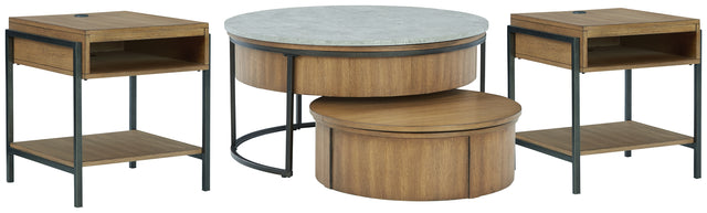 Furniture City Houma - Ashley Furniture - Fridley Coffee Table and 2 End Tables - Coffee Table and 2 End Tables - T964T1