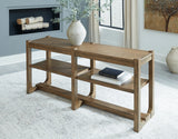 Furniture City Houma - Ashley Furniture - Cabalynn Sofa Table - Sofa Table / Light Brown - T974-4