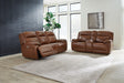 Furniture City Houma - Ashley Furniture - Healy Pier Power Reclining Sofa and Loveseat - Power Reclining Sofa and Loveseat - U11204U1