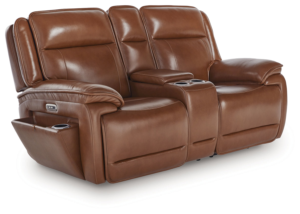 Healy Pier Power Reclining Sofa and Loveseat