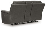 Bleckley Power Reclining Loveseat with Console