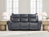 Furniture City Houma - Ashley Furniture - Next Move Living Room - PWR REC Sofa with ADJ Headrest / Admiral - PCU1210015