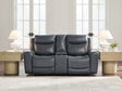 Furniture City Houma - Ashley Furniture - Next Move Living Room - PWR Recliner/ADJ Headrest / Mahogany - PCU1210213