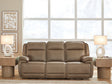 Furniture City Houma - Ashley Furniture - Glencroft Power Reclining Sofa - PWR REC Sofa with ADJ Headrest - PCU1240015
